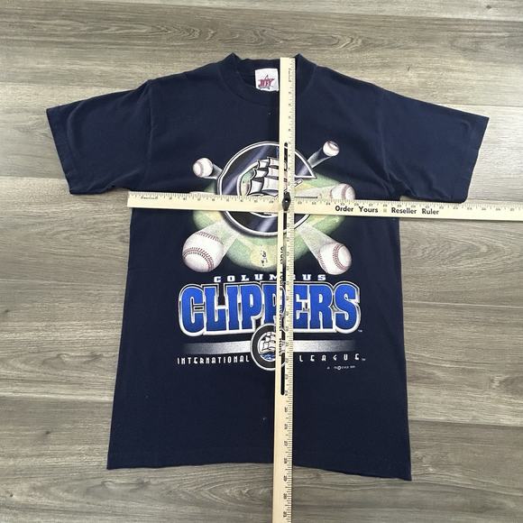 Vintage Columbus Clippers Shirt Mens Small Minor League Ohio AAA Single Stitch - Picture 6 of 6